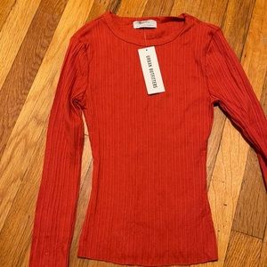 Burnt Orange Long Sleeve Thermal